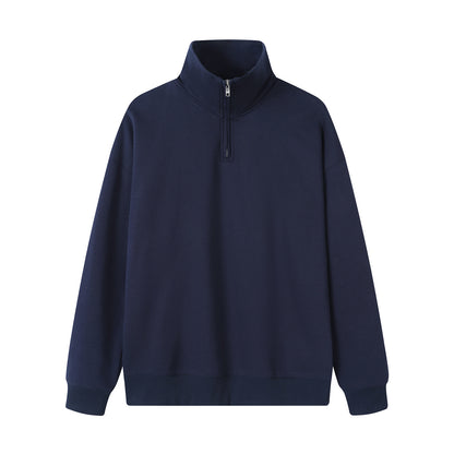 Women's  Premium Half-zip Stand-up Collar Hoodie