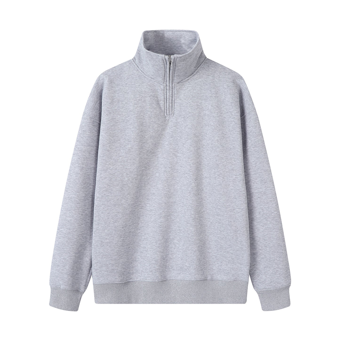 Women's  Premium Half-zip Stand-up Collar Hoodie