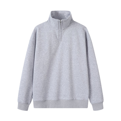 Women's  Premium Half-zip Stand-up Collar Hoodie