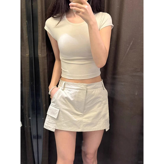 Sweet And Spicy Off-shoulder Cropped Top