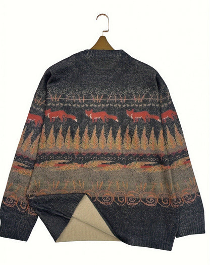 Autumn And Winter Printed Pullover Sweatshirts